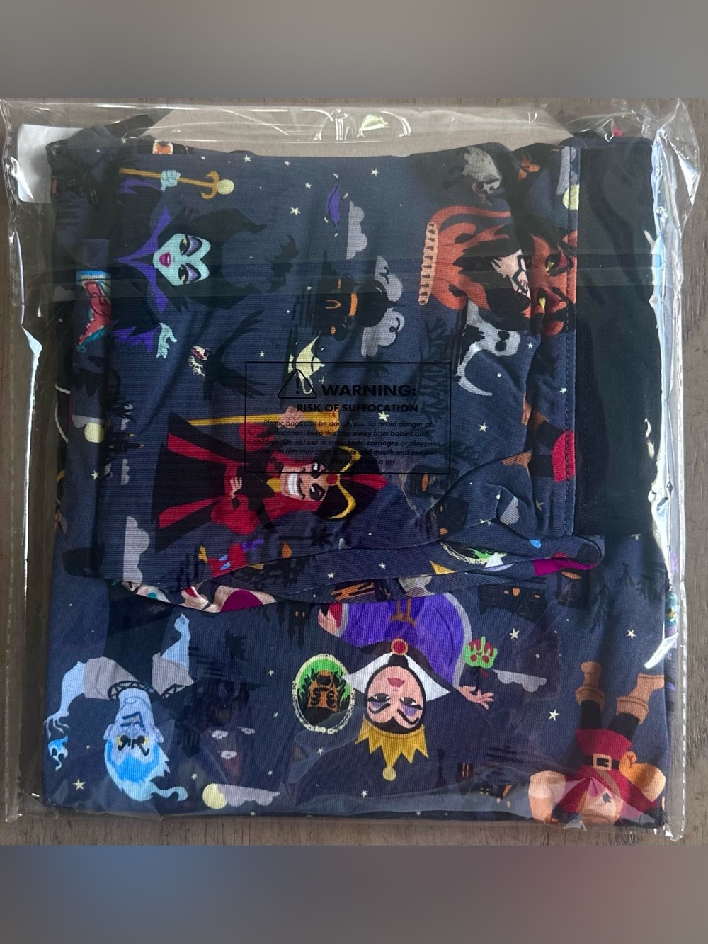 Little Sleepies Disney Villains Pajamas 3T Bamboo 2 Piece L/S Pants Set Unisex - Picture 3 of 3